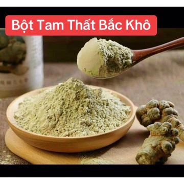 100g - Bột Tam Thất Bắc nguyên chất siêu thơm ( giá trải nghiệm dùng thử )