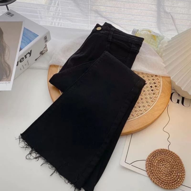 Quần Ống Loe 4 Sọc Nữ Cạp Cao Dáng Dài , Quần Legging Nữ Kiểu Ôm Ống Loe Công Sở , Đi Học Đi Làm , Đi Chơi Đều Đẹp