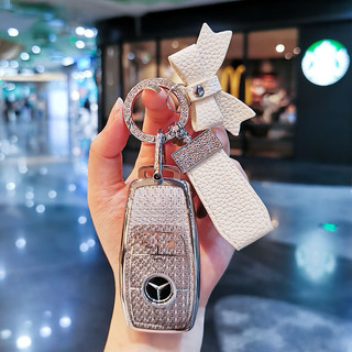 (4 Nút)Ốp Khóa TPU Cao Cấp Chìa Khóa Smartkey Mercedes Benz GLC E   GLE450 GLS450 GLE350 GLE400 GLS400....