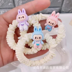 set 6 dây cột tóc họa tiết hoạt hình labubu dễ thương