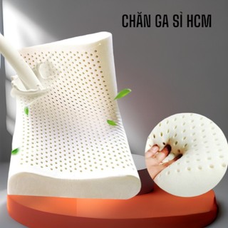 🧧GỐI TRẺ EM🧧Gối Nằm Cao Su Thiên Nhiên Natural Gợn Sóng Nâng Đỡ Cổ Vai Cho Bé Ngủ Ngon, Chuẩn Y Khoa