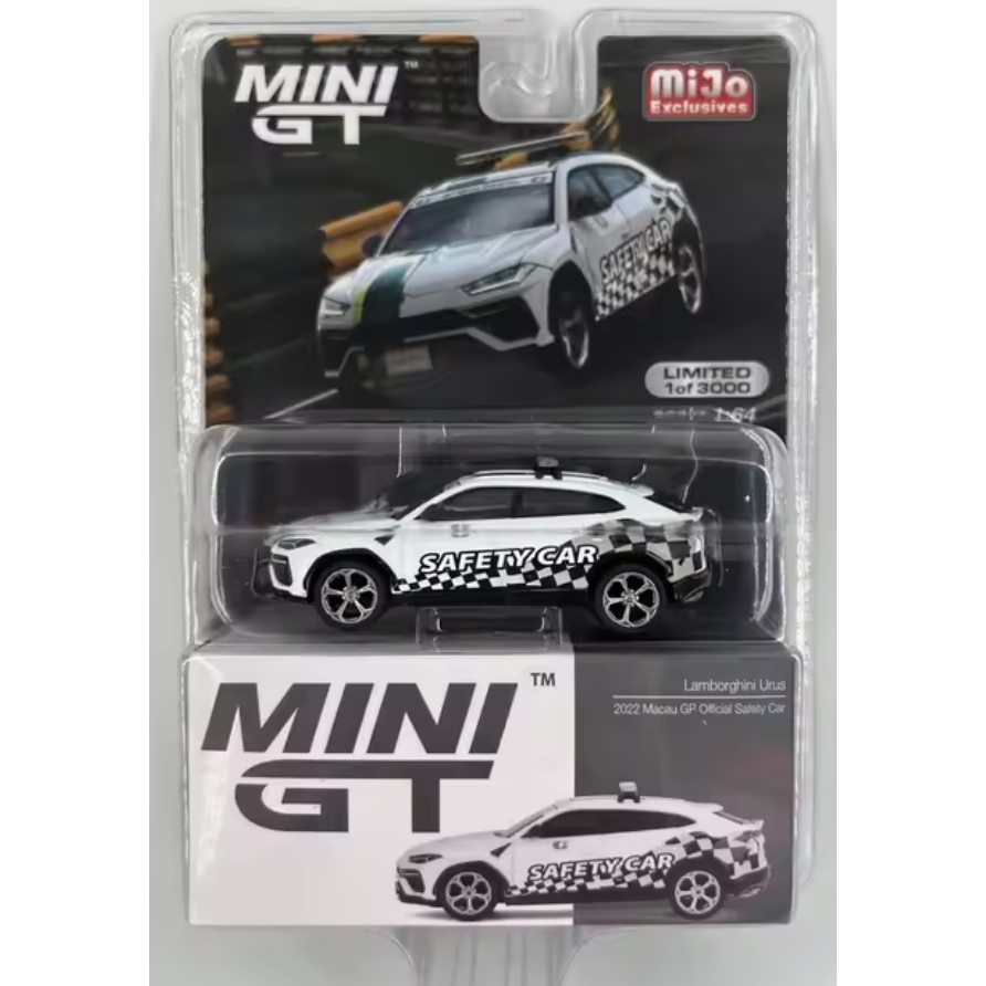 Hobby Store Mini GT #591 1:64 Lamborghini Urus 2022 Macau GP