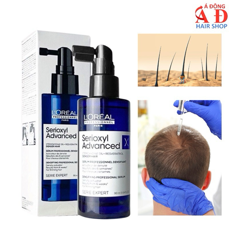 Tinh Chất Mọc Tóc L'Oreal Serioxyl Stemoxydine 5% Scalp Advanced 90ml