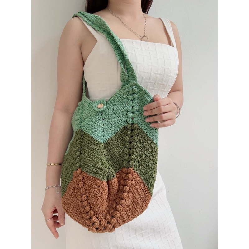 Túi móc len HandMade ( hoàn toàn bằng tay ) | Shopee Việt Nam