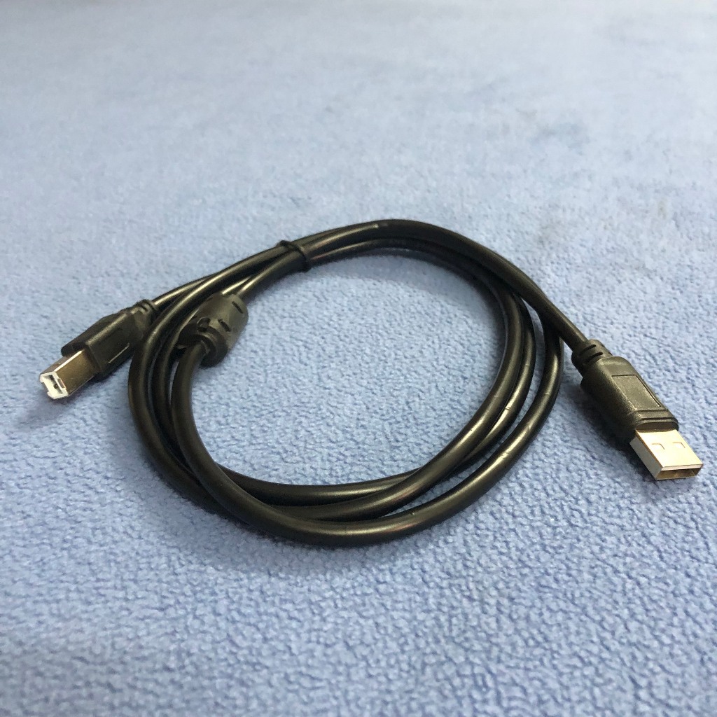 Cáp USB cho máy in Canon 2900... Hp 1010/1020...1m5 loại tốt cao su dẻo dai , chịu nhiệt cao