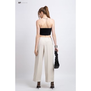 Quần Kaki Nữ JP Fashion Ống Rộng Kiểu Dáng Suông Basic Dễ Phối Đồ 19008886