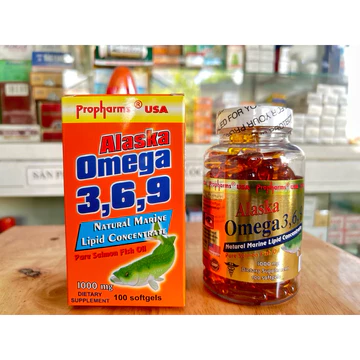 ✅ Omega 3,6,9 Alaska hộp 100 viên nhập khẩu Mỹ— Bổ sung omega 3,6,9 cho não bộ, thị lực, tim mạch