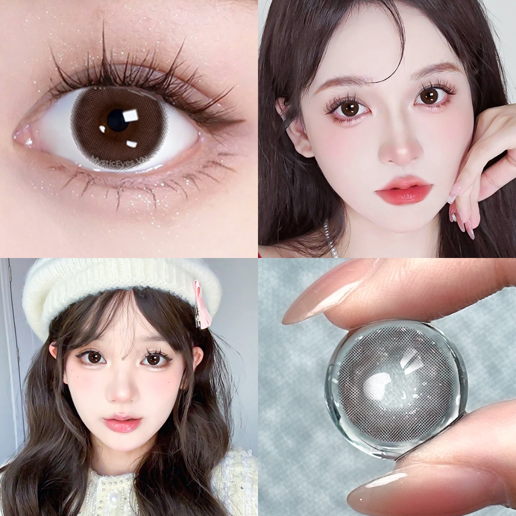 [Kính áp tròng màu nâu] Kính áp tròng MCK1 nửa năm Mysticeyes 0 độ 6 màu cho bạn lựa chọn | BigBuy360 - bigbuy360.vn