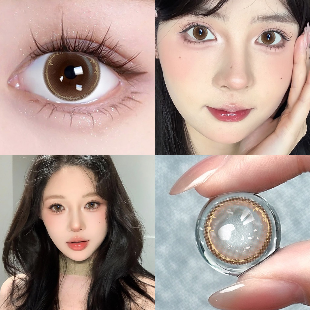 [Kính áp tròng màu nâu] Kính áp tròng MCK1 nửa năm Mysticeyes 0 độ 6 màu cho bạn lựa chọn | BigBuy360 - bigbuy360.vn