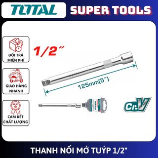 ĐỒ NGHỀ TOTAL Thanh nối mở tuýp 1/2 THEB12051- THEB12101 <HÀNG CHÍNH HÃNG>