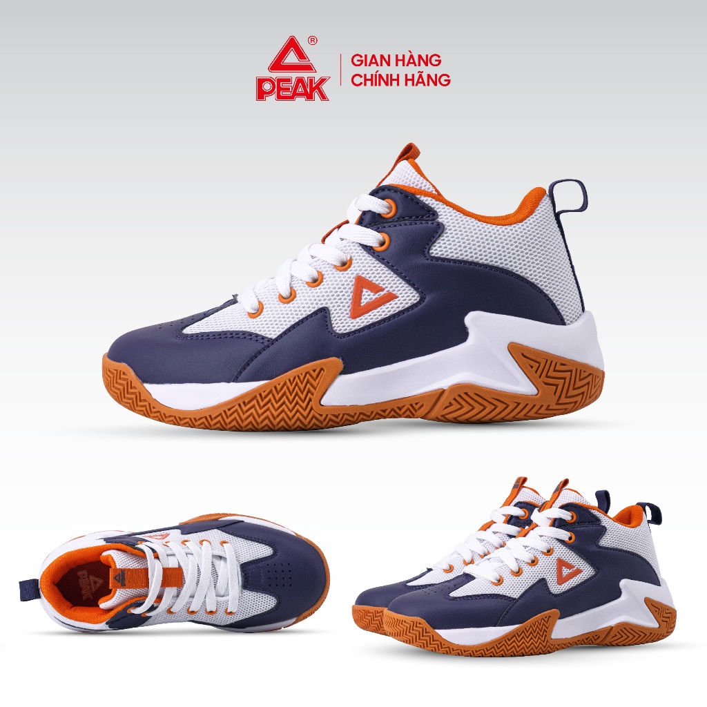 Ảnh Giày bóng rổ trẻ em PEAK Basketball KID Game 2 công nghệ đệm đế EVA EK3920A 4