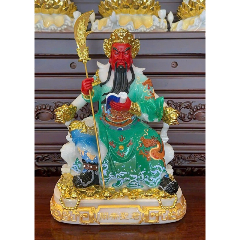 Tượng Quan Thánh Đế Quân, Tượng Quan Công chất liệu bột đá cao cấp 🌼🌼