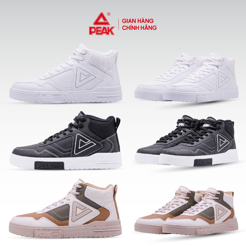 Ảnh Giày Thể Thao Nam PEAK Casual Fashion Mid Top E234337B E243367B 4