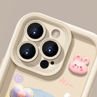 Ốp lưng iphone viền cao chống sốc Hoạt hình thỏ cute ip 6/7/8/plus/x/xr/xs/11/12/13/14/15/pro max - xx2220