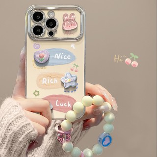 Ốp lưng iphone khung camera mạ kim Thỏ hoa đáng yêu dành cho ip 6/7/8/plus/x/xr/xs/11/12/13/14/15/pro max - xx2221