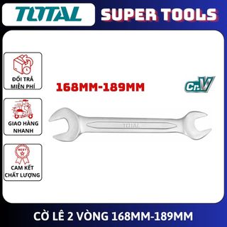 ĐỒ NGHỀ TOTAL Cờ lê 2 miệng 14x15MM TDOES14151 / 16x17MM TDOES16171 / 18x19MM TDOES18191