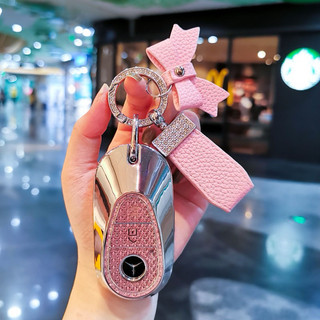 Ốp Khóa TPu Bling Cao cấp Chìa Khóa Smartkey Mer Benz EQS SL 53 EQS 580 S-Class 2020+