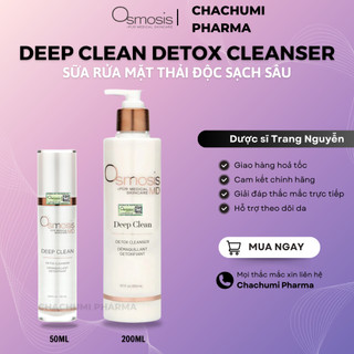 Sữa Rửa Mặt Osmosis Cleanse Gentle - Deep Clean Detox - Purify Enzyme Cleanser