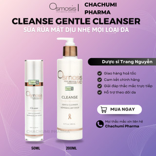 Sữa Rửa Mặt Osmosis Cleanse Gentle - Deep Clean Detox - Purify Enzyme Cleanser