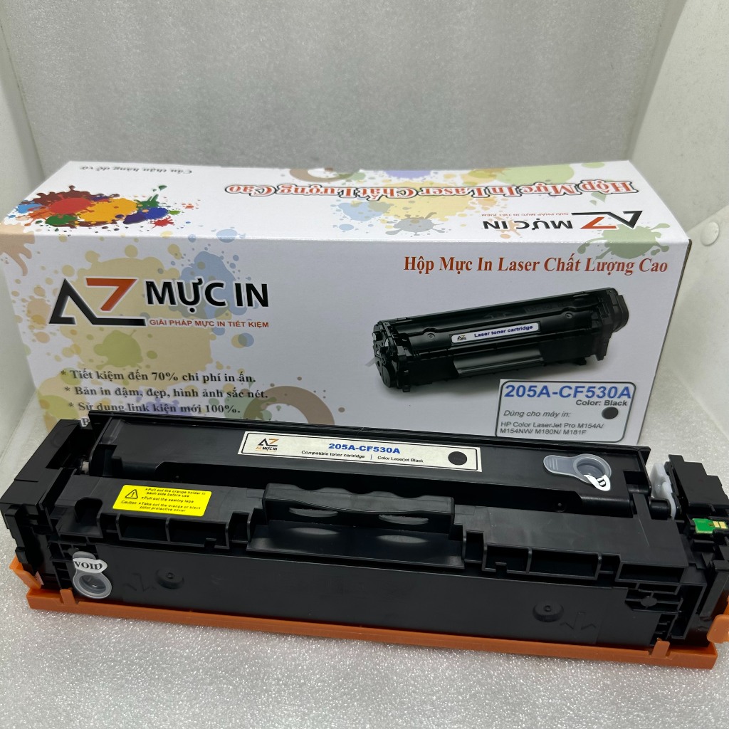 Hộp Mực máy in laser màu HP M154a, M154nw, M180n, M180f | Mực AZ 205A ...