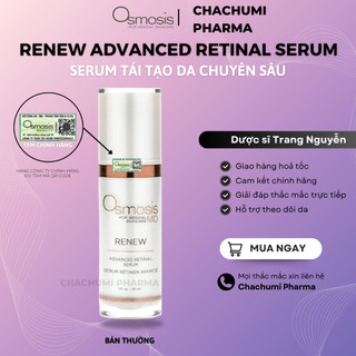 Osmosis Renew MD Advanced Retinal Serum Tái Tạo Da Chuyên Sâu 30ml