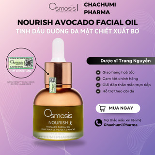 Tinh Dầu Dưỡng Osmosis Immerse Restorative - Nourish Avocado Facial Oil Phục Hồi Da Mặt 30 ml