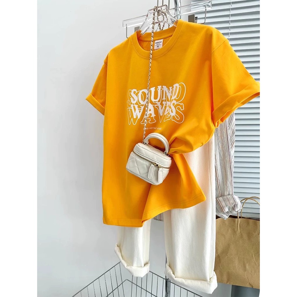 Áo Thun Nữ ngắn tay in hình trẻ trung JULY fashion2023, Áo phông Nữ Chất Cotton in hình mùa hè mặc mát