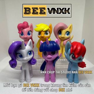 SET ngựa Pony và Búp bê kèm phụ kiện thời trang cao cấp - Đồ chơi My Little Pony xuất dư BEE VNXK