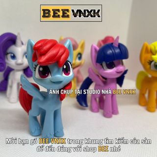 SET ngựa Pony và Búp bê kèm phụ kiện thời trang cao cấp - Đồ chơi My Little Pony xuất dư BEE VNXK