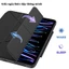 Bao Da iPad Y-stand Air 4/5 Pro 11 10.9 Gen 9 8 7th 10.2 Ốp Lưng iPad Pro 11" M1/M2 720° Vỏ Ipad Có Khe Đựng Sạc Bút
