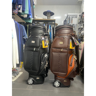 Túi đựng gậy golf da bò pgm chính hãng cao cấp, có bánh xe kéo tiện dụng ,chắc chắn