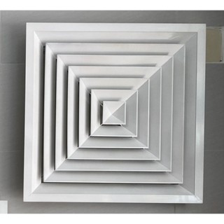 Thông gió 600*600 - Cửa thông gió trần  - Cửa gió khuếch tán  - Thông gió 4 hướng - Cửa gió 600x600
