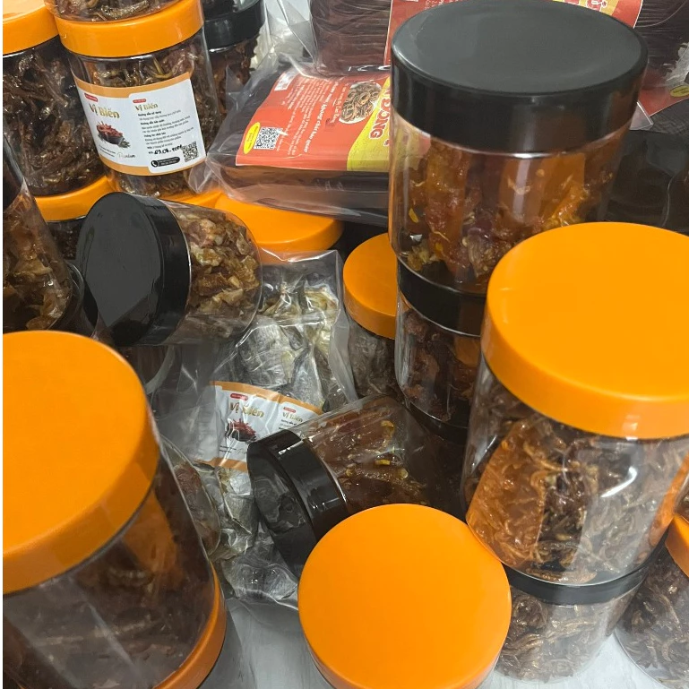 Râu Mực Rim Tỏi Ớt Vị Biển Foods Hải Sản Chế Biến Sẵn Ăn Kèm Với Cơm Nóng Hủ 250gr