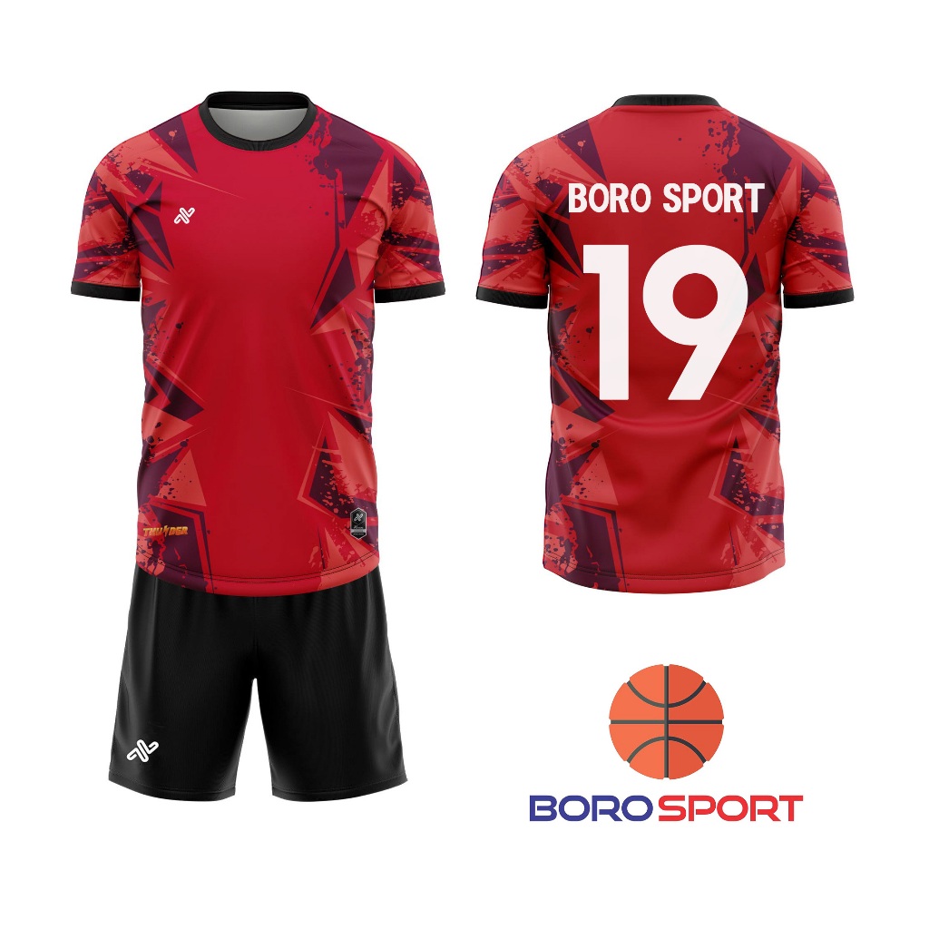 Ảnh Set Đồ Bóng Đá Chất Liệu Vải Co Giãn Tốt Thoáng Mát  Cleacco DBD2 Boro Sport 3