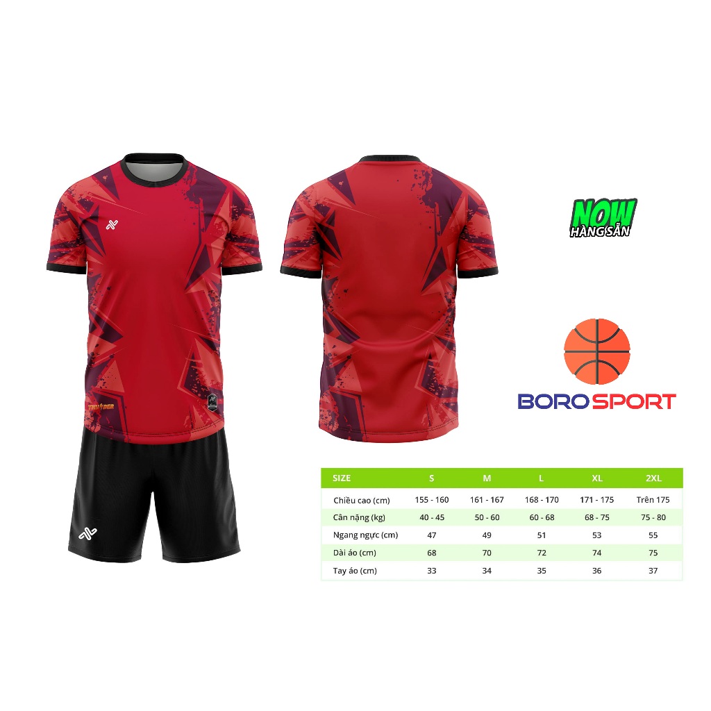 Ảnh Set Đồ Bóng Đá Chất Liệu Vải Co Giãn Tốt Thoáng Mát  Cleacco DBD2 Boro Sport 4