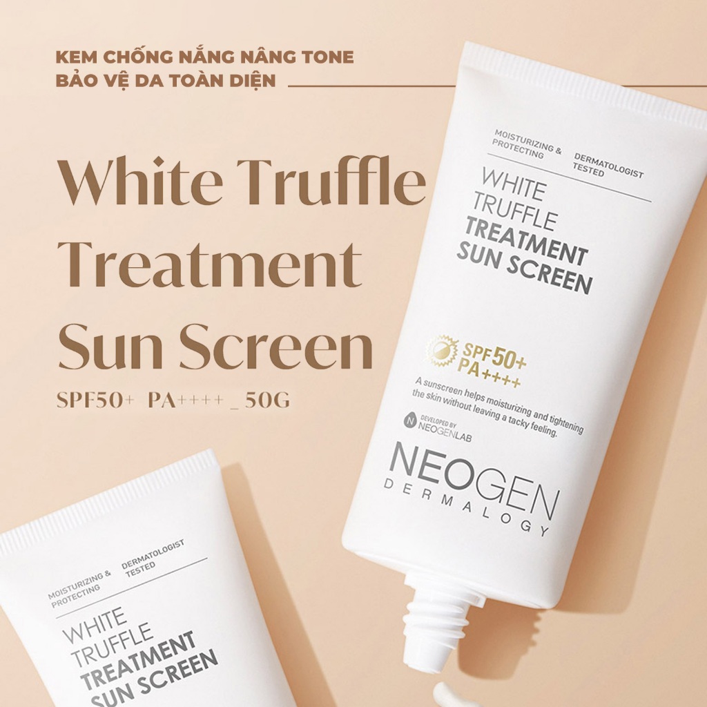Ảnh Kem Chống Nắng Nâng Tone - Bảo Vệ Da Toàn Diện Neogen Dermalogy White Truffle Treatment Sun Screen 50ml 1