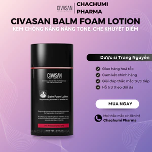 Kem chống nắng Civasan Damage Balm Foam Lotion Spf 50 (30ml)