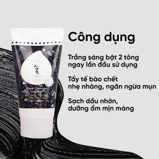 Sữa rửa mặt than hoạt tính cho nam Dr.for Skin Charcoal