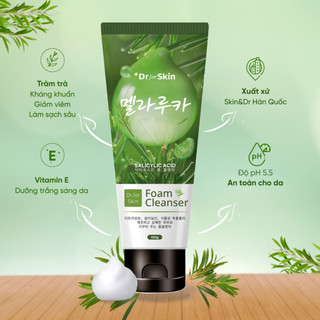 Sữa rửa mặt tràm trà cho da mụn Dr.for Skin Tea Tree