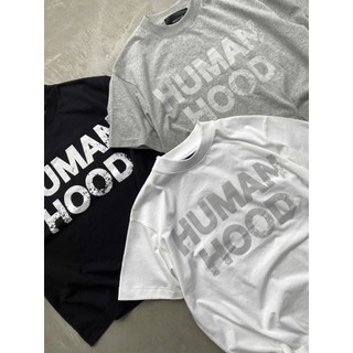 Áo thun MMESTLINE "HUMAN HOOD" form Boxy in trame lụa vải Premium Cotton