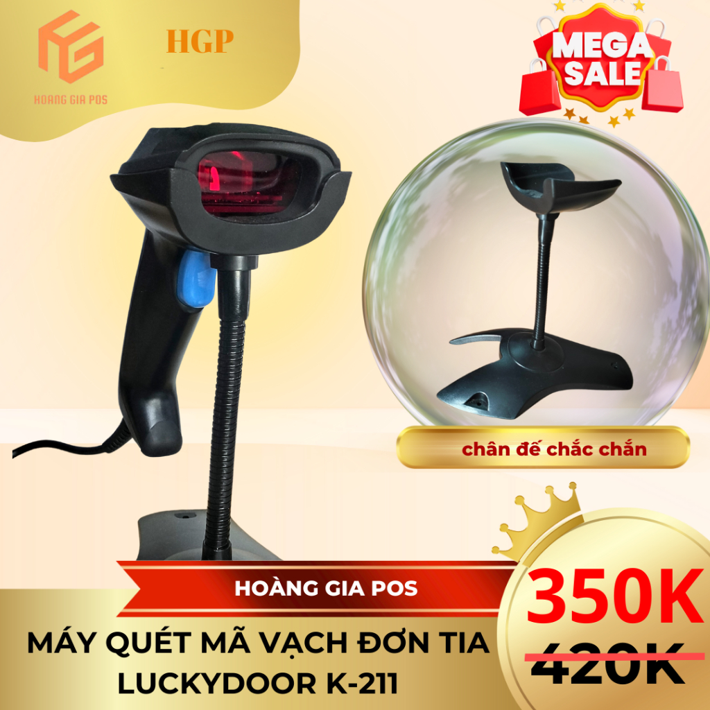 Máy quét mã vạch có dây K-211 1d Máy đọc mã cầm tay MSI Code 93 ...