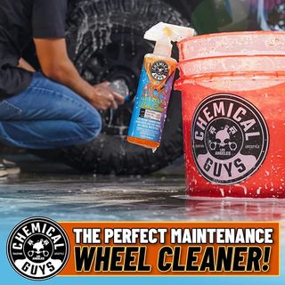 Gel TẨY MÂM - LAZANG thương hiệu  CHEMICAL GUYS STICKY GEL CITRUS WHEEL CLEANER- Mỹ - 3.8L