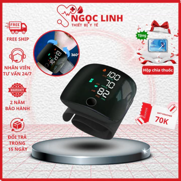 Máy Đo Huyết Áp Cổ Tay Điện Tử Cao Cấp WEB306 [ BẢO HÀNH 24 THÁNG ] Kết Quả Nhanh Chóng Chính Xác, Giọng Nói Tiếng Việt