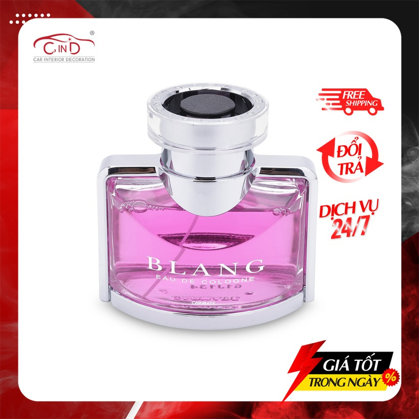 Nước Hoa Khử Mùi Trên Ô Tô CARMATE Blang LS L34 Angel Musk 125ml Phù Hợp Cho Nhiều Dòng Xe Ô Tô Xe Hơi Xe Tải