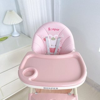 [MUA 1 TẶNG 1 QUÀ] Ghế Ăn Dặm Ngả Lưng Gấp Gọn Có Bánh Xe Honper | 4 Màu Xanh Dương - Xanh Ngọc - Be - Hồng