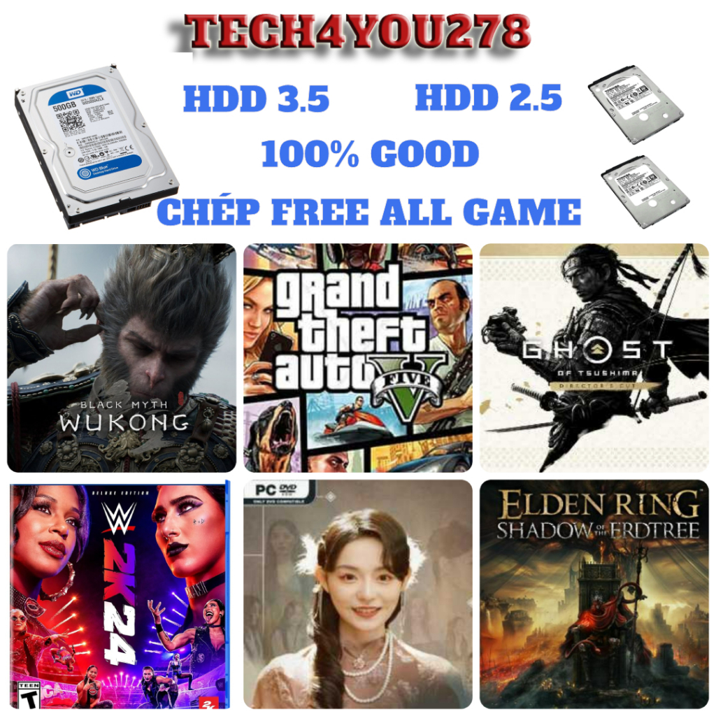 Ổ CỨNG HDD GAME 3.5 INCH | 2TB | 1TB | 500GB SK 100% CHUYÊN DỤNG GAME ...