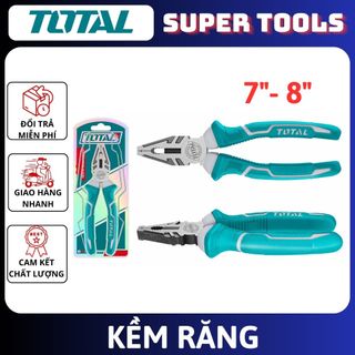 ĐỒ NGHỀ TOTAL Kềm răng 7INCH & 8 INCH THT110706P - THT110806P