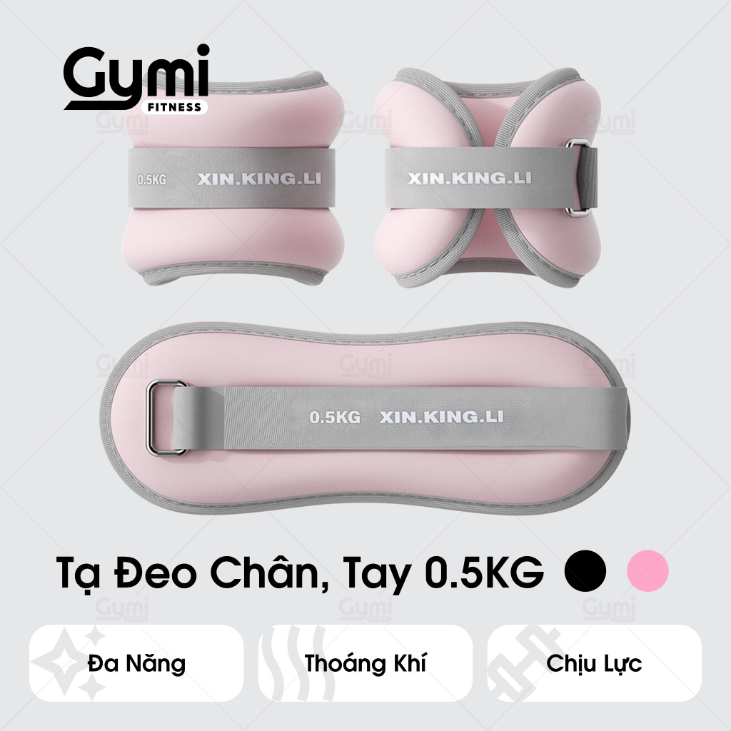 Tạ Đeo Chân Tay Chạy Bộ Tập Gym Chơi Thể Thao 0.5kg - TaChan0.5kg