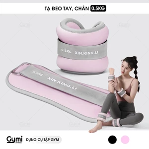 Tạ Đeo Chân Tay Chạy Bộ Tập Gym Chơi Thể Thao 0.5kg - TaChan0.5kg