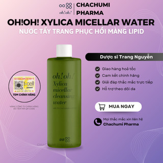 Nước Tẩy Trang Chuyên Sâu Phục Hồi Màng Lipid oh!oh! Xylica Micellar Cleansing Water 500ml